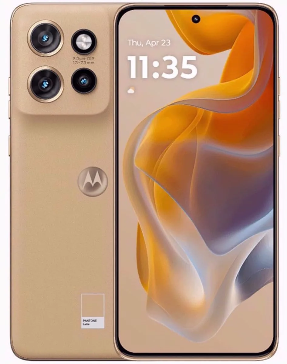 Motorola Edge 50 Neo Dual-SIM 256GB ROM + 8GB RAM (GSM Only | No CDMA) Factory Unlocked 5G Smartphone (Pantone Lattè) - International Version