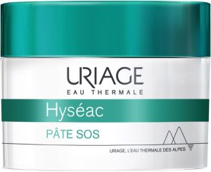 Uriage Hyseac SOS Paste Local Care with Tea Tree, Zinc & Green Clay - Accelerates the Maturation of Blemishes Overnight & Limits Skin Spots - For Pimples & Blemishes - 15 g