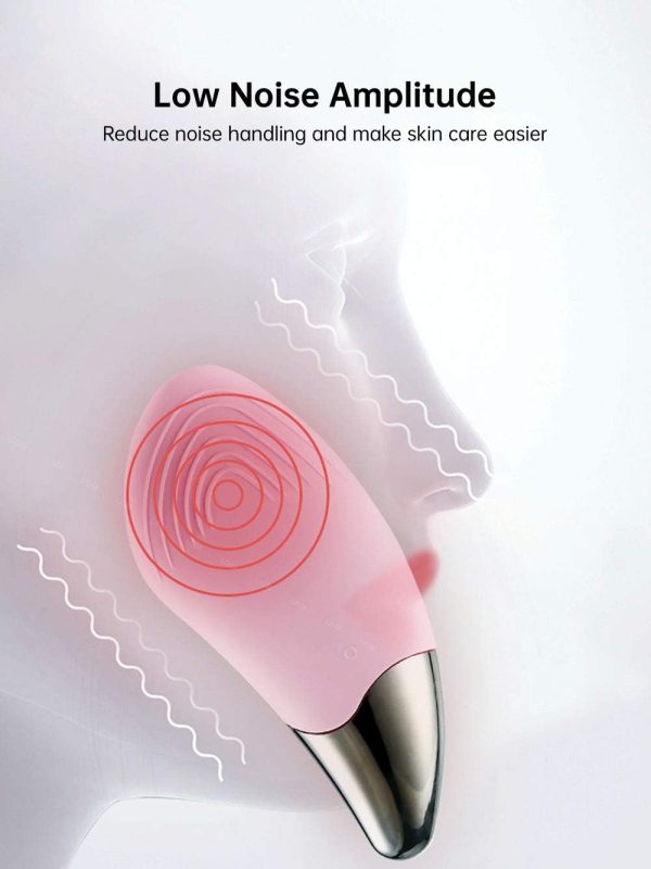 ⁦Arabest Mini Electric Face Cleansing Brush, Silicone Sonic Electric Facial Cleanser, Deep Washing Face Massager, Facial Cleansing Brush⁩ - الصورة ⁦7⁩
