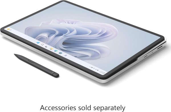 ⁦Microsoft Surface Laptop Studio 2 (Platinum) | 14.4" Touchscreen Laptop | Intel Core i7 (13th Gen) | Windows 11 Home | UK Version (Intel Iris Xe, 512GB SSD + 16GB RAM)⁩ - الصورة ⁦4⁩