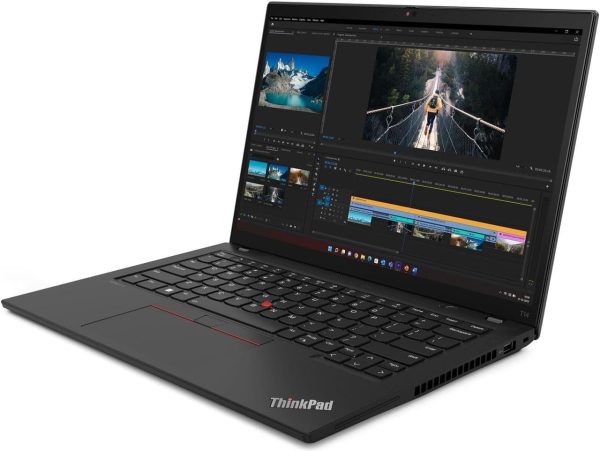 ⁦Lenovo ThinkPad T14 Gen 4 Laptop with AMD Ryzen 7 PRO 7840U Processor, 14" WUXGA Touchscreen, 32GB LPDDR5X-6400MT/s Memory, 512GB SSD, Wi-Fi 6E, FP Reader, and Win 11 Pro⁩ - الصورة ⁦5⁩