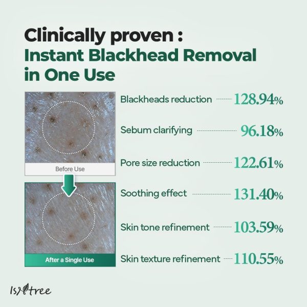 ⁦ISNTREE Real Mugwort Clay Mask 3.38 fl. oz. | Removes Dead Skin Cells Blackheads Whiteheads & Sebum Control | Deeply Moisturizing Clay Facial Mask for Dry Sensitive Oily Skin with Mugwort Extracts⁩ - الصورة ⁦6⁩