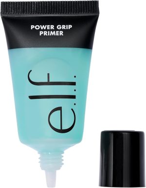 e.l.f. Power Grip Primer Mini, Gel-Based & Hydrating Face Primer for Smoothing Skin & Gripping Makeup, Moisturises & Primes, 15 ml, Clear