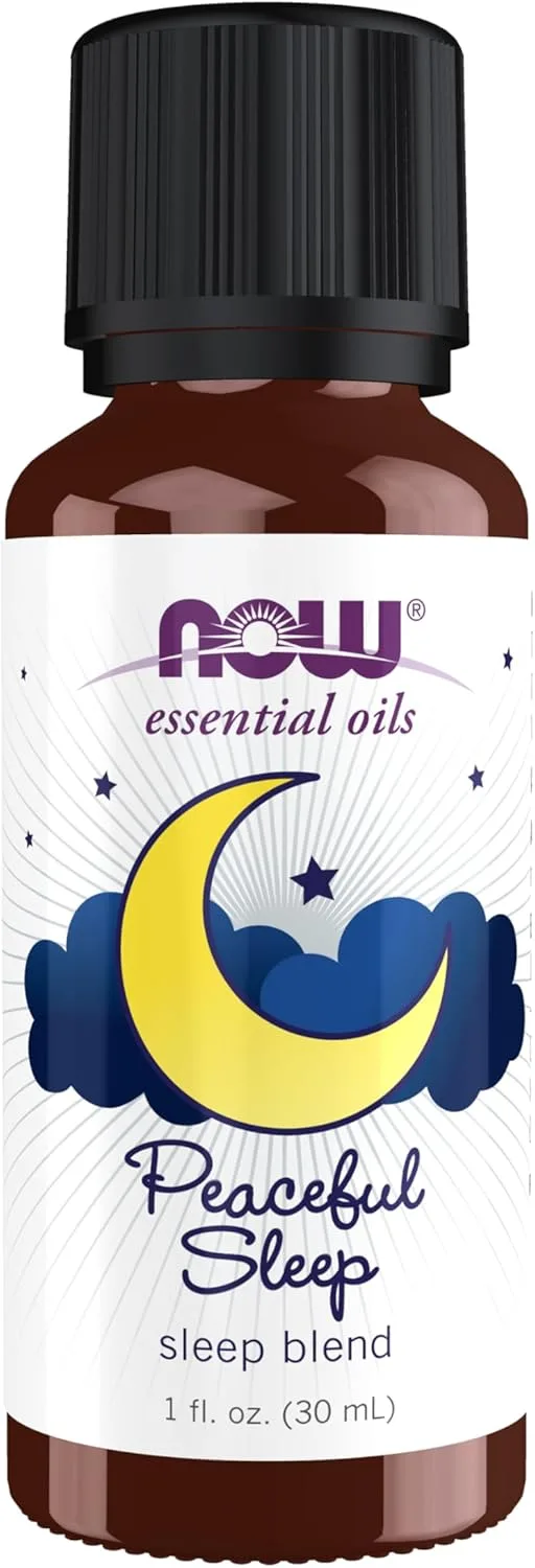 Now Foods, Essential Oils, Sleep Blend, Peaceful Sleep, 1 fl oz (30 ml)