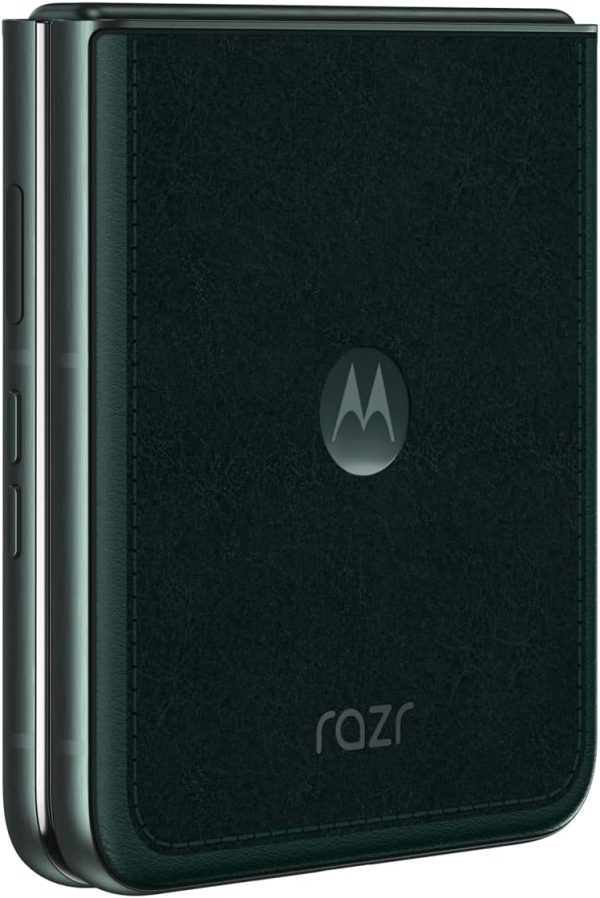 ⁦Motorola Razr 60 Ultra DUAL-SIM 512GB ROM + 16GB RAM (GSM only | No CDMA) Factory Unlocked 5G SmartPhone (Pantone Scarab) - International Version⁩ - الصورة ⁦11⁩