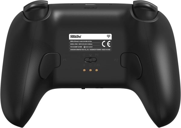 ⁦8Bitdo Ultimate 3-mode Controller for Xbox, Hall Effect Joysticks, Compatible with Xbox Series X|S, Xbox One, Windows, and Android - Officially Licensed (Black)⁩ - الصورة ⁦4⁩