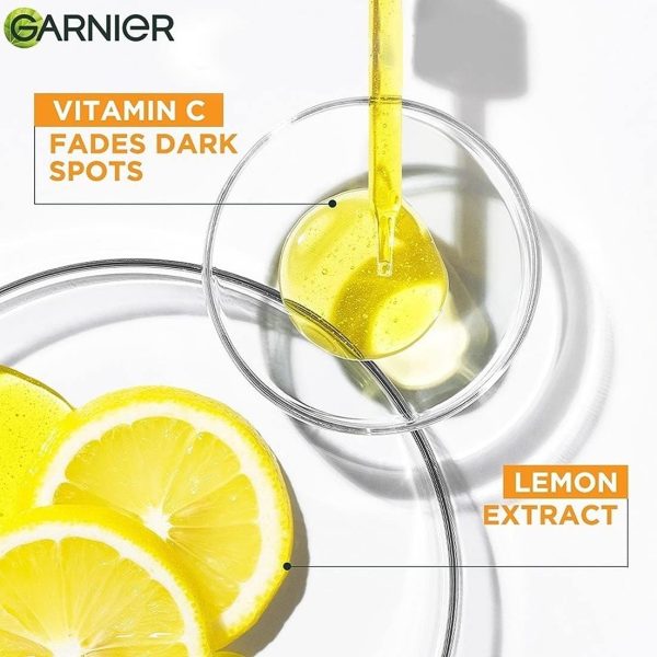 ⁦Garnier Skin Naturals Face Serum Sheet Mask (2 Each Of Light Complete, Charcoal, Sakura, Hydrabomb and Hydrabomb ) 421g (Pack of 10)⁩ - الصورة ⁦2⁩
