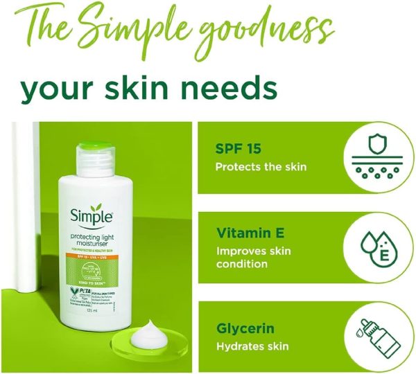 ⁦Simple Hydrating Moisturiser, 125Ml⁩ - الصورة ⁦6⁩