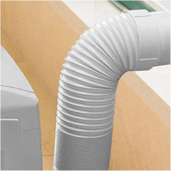⁦Air Conditioner Hose, 150MM Portable Air Conditioning Hose Extension, Heat Resistant Scalable Airs Con Hoses, Corrosions Resistance Airs Conditioner Exhaust Tube, for Aircon Accessories⁩ - الصورة ⁦7⁩