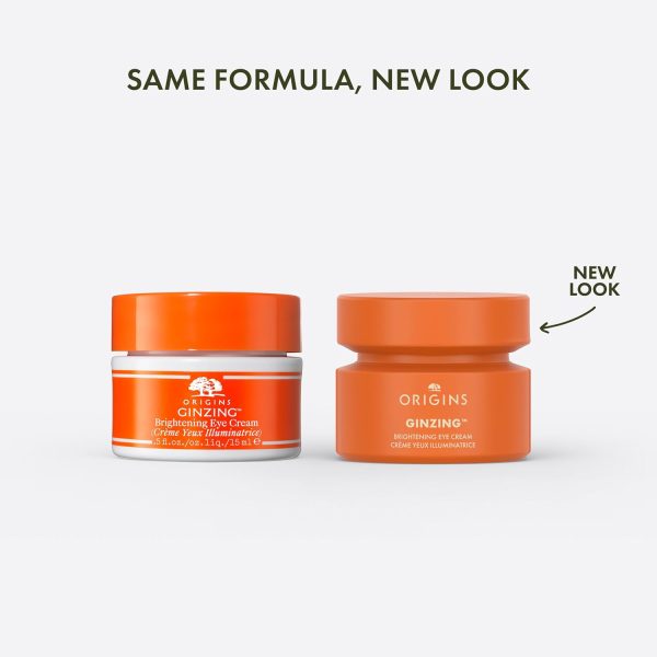 ⁦ORIGINS GinZing Refreshing Eye Cream to Brighten and Depuff - Warm, 15 ml⁩ - الصورة ⁦2⁩
