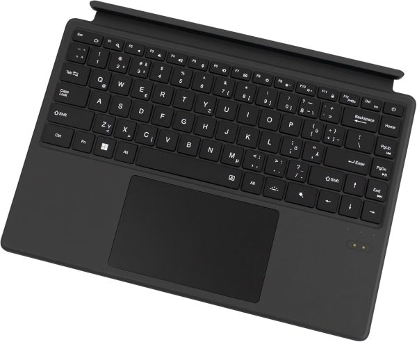 ⁦Ninkear T40 2 in 1 Laptop with QWERTZ, 7 RGB Backlight Tones, Removable Bluetooth Keyboard, Portable Keyboard, Black, Ultra Slim⁩ - الصورة ⁦4⁩