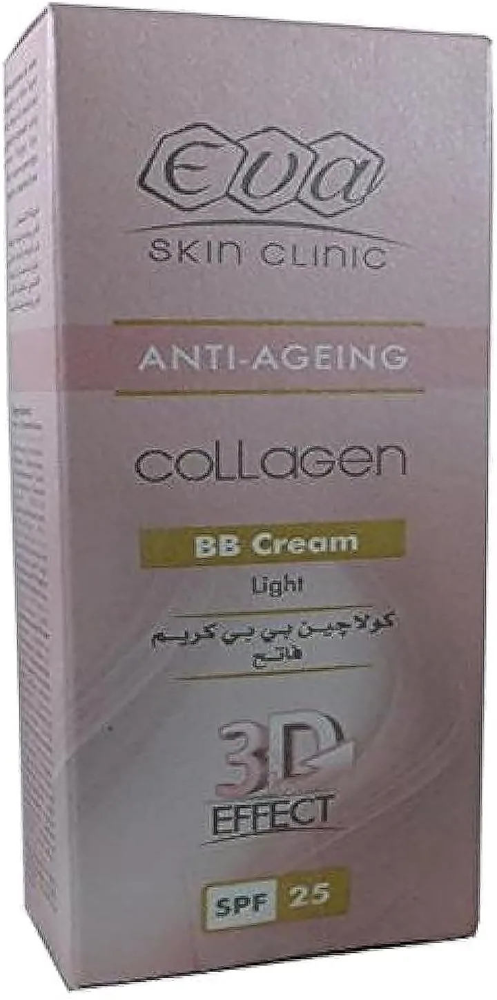 Eva Cosmetics Skin Clinic Collagen BB Cream Light, 50 ml