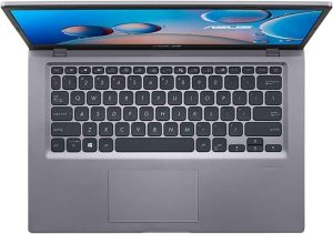 نوت بوك X415EA - EK616 من اسوس ، كور اي 5 2.40 GHz؛ RAM سعة 4 GB؛ 256 SSD نظام التشغيل دوس 14.0 FHD رمادي 1135G7 DOS انتل