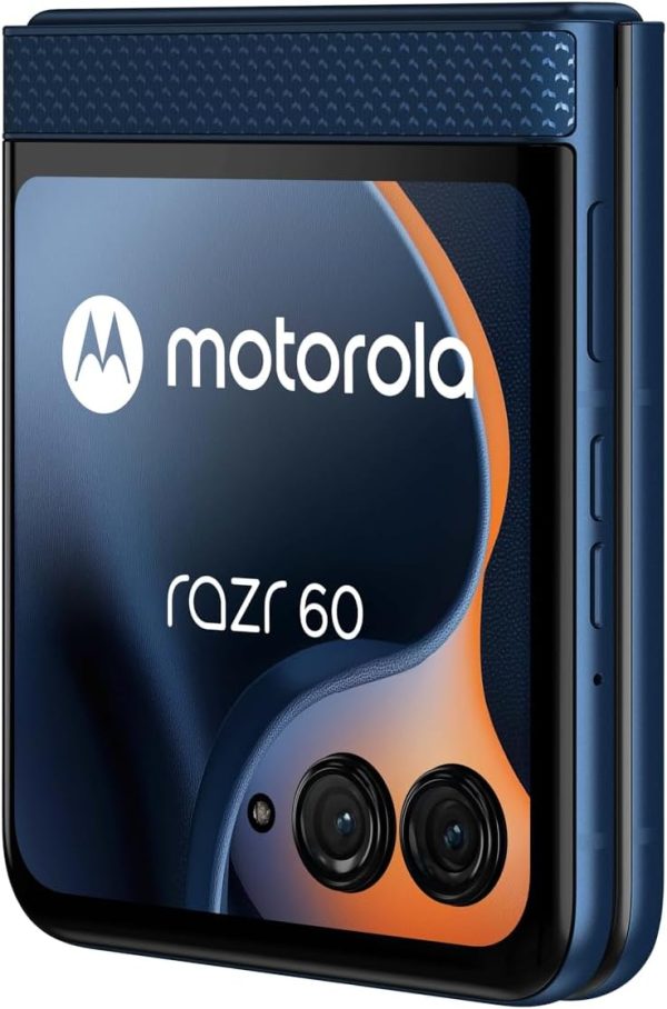 ⁦Motorola Razr 60 DUAL-SIM 256GB ROM + 8GB RAM (GSM | CDMA) Factory Unlocked 5G Smartphone (Gibraltar Sea) - International Version⁩ - الصورة ⁦14⁩