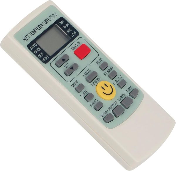 ⁦ALLIMITY Replace Air Conditioner Remote Control suitable for AUX AC Air Conditioner YKR-H/209E YKR-H-209E YKRH209E⁩ - الصورة ⁦3⁩