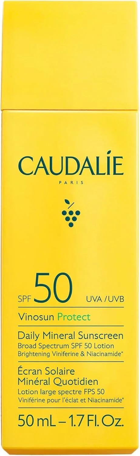 Caudalie Vinosun Protect Daily Mineral Sunscreen SPF50-50 mL