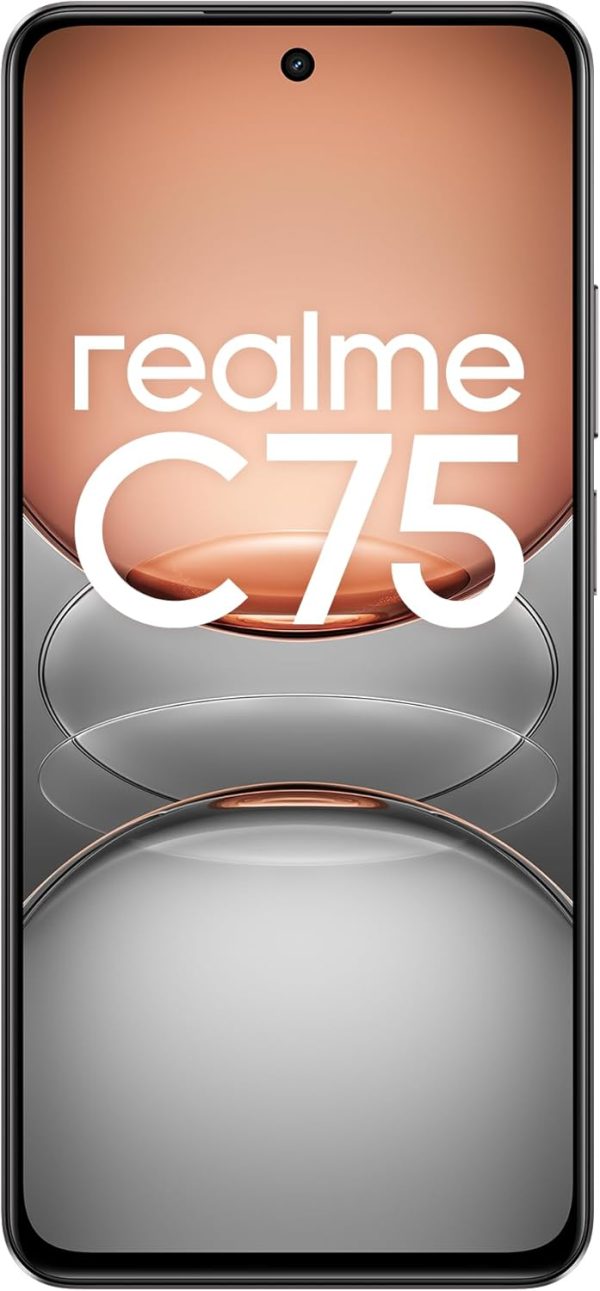 ⁦Realme C75 Dual-SIM 128GB ROM + 8GB RAM (GSM Only | No CDMA) Factory Unlocked 4G/LTE Smartphone (Black) - International Version⁩ - الصورة ⁦2⁩