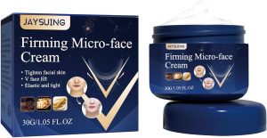 TERRIFI V Face Firming Cream, Tightening Contour Lifting Massage Cream, Reduces Wrinkles and Firms Loose Skin, Suitable for All Skin Types, Anti-Aging Facial Cream for Chin and Neck, 30g