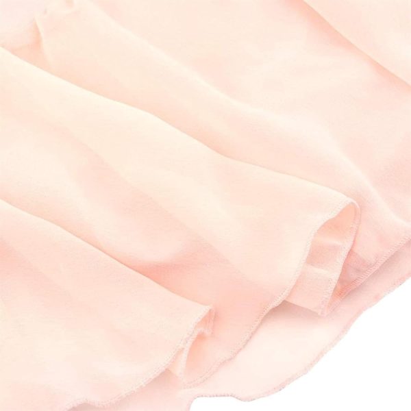 ⁦THE WHITE SHOP Kids Girls Classic Long Sleeve Leotard Dance Ballet Dress Gymnastics Cross Back Design Tutu Dresses Coton Comfortable Girls' Dance Apparel Clothing⁩ - الصورة ⁦3⁩