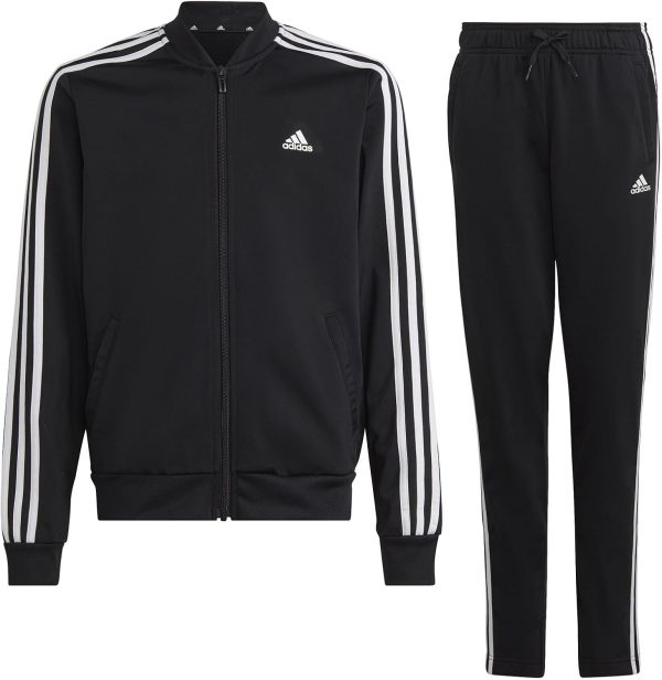 adidas Girls G 3S TS BLACK/WHITE IC0112 NOT SPORTS SPECIFIC SUITS for Girls Track Suit
