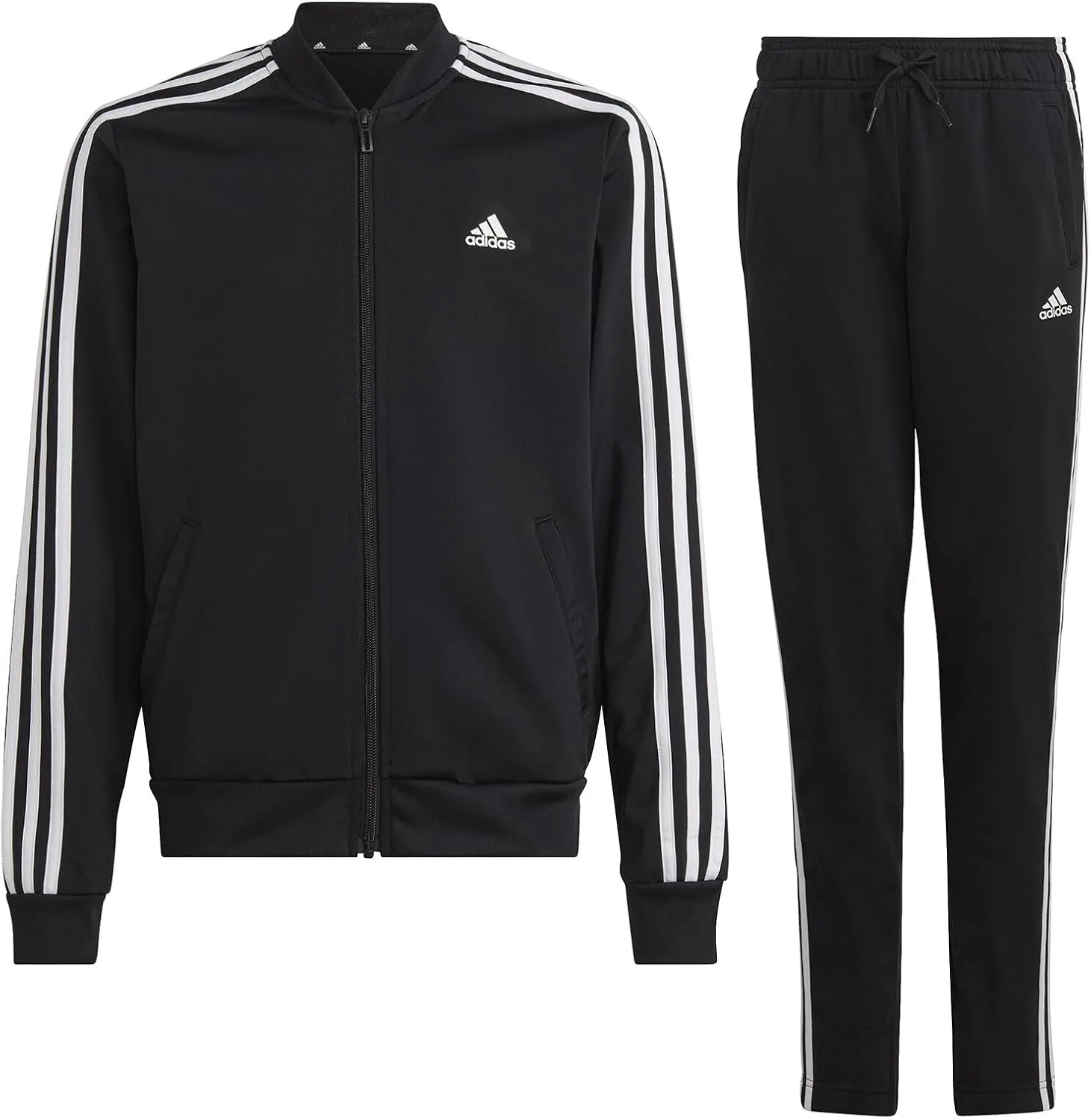 adidas Girls G 3S TS BLACK/WHITE IC0112 NOT SPORTS SPECIFIC SUITS for Girls Track Suit