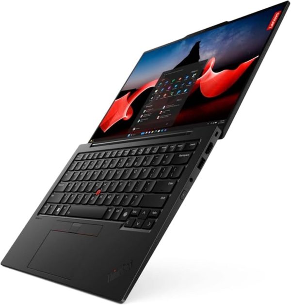 ⁦Lenovo ThinkPad X1 Carbon Gen 12 Touchscreen 14" Copilot+ PC Ultrabook - Intel Core Ultra 7 155H - 32 GB - 1 TB SSD - English Keyboard - Black Paint - Intel Chip - 1920 x 1200 - Windows 11 Pro⁩ - الصورة ⁦3⁩