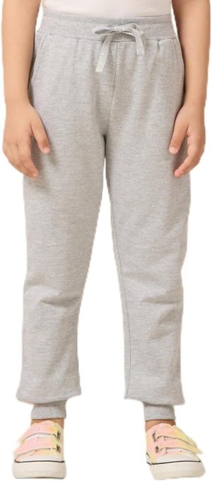 REDTAG Girls Grey Active Track Pants