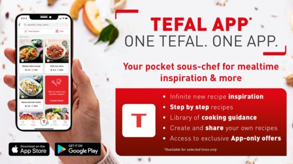 ⁦Tefal Cook4Me+ CY851840 One-Pot Digital Pressure Cooker - 6 Litre/Black and Stainless Steel⁩ - الصورة ⁦6⁩