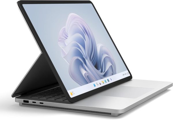 ⁦Microsoft Surface Laptop Studio 2 (Platinum) | 14.4" Touchscreen Laptop | Intel Core i7 (13th Gen) | Windows 11 Home | UK Version (Intel Iris Xe, 512GB SSD + 16GB RAM)⁩ - الصورة ⁦3⁩