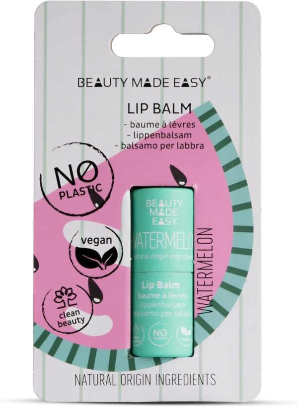 BEAUTY MADE EASY PME Paper Tube Lip Balm Watermelon 5.5g