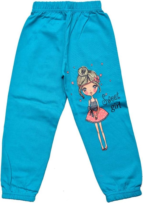 ⁦T2F Girl's GLSTRK01 Track Pants (pack of 5)⁩ - الصورة ⁦3⁩