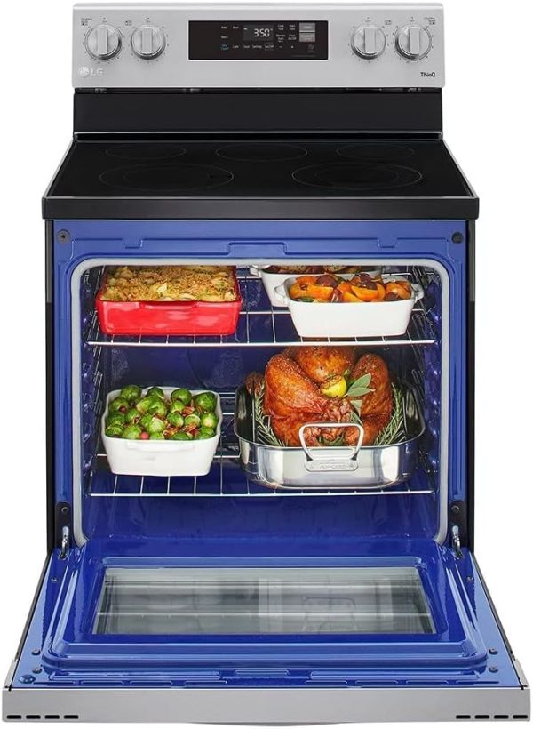 ⁦LG 178 Litre Ceramic Electric Oven with 5 Hobs | Model No LREL6321S, min 2 yrs warranty⁩ - الصورة ⁦7⁩