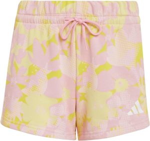 adidas girls Seasonal Essentials Flower Shorts Kids Shorts