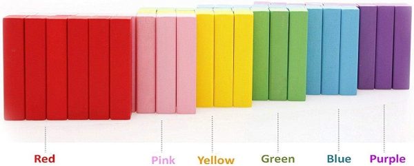 ⁦Colorful Wooden Tumbling Tower Blocks Family Game and Children Educational toy⁩ - الصورة ⁦3⁩