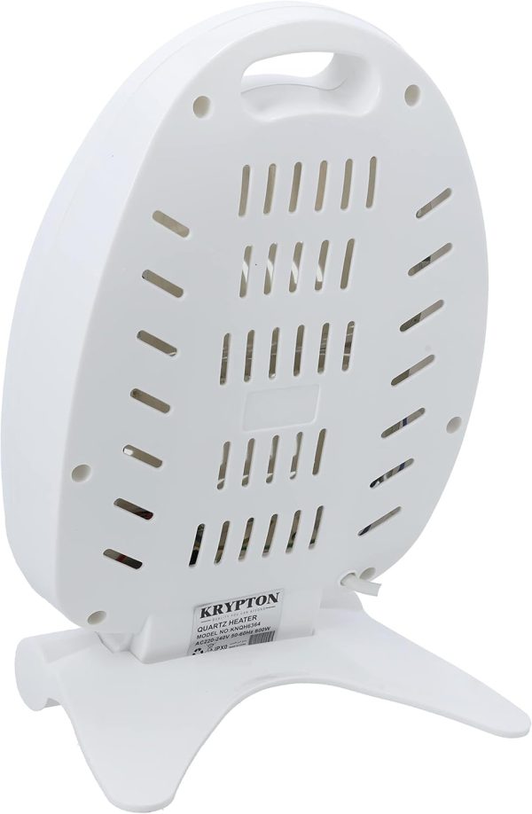 ⁦Krypton Quartz Heater, Long And Equably Heating, KNQH6364 | Safety Tip-Over Protect | Quartz Tubes | 2 Heat Settings | Carry Handle | 2 Years Warranty⁩ - الصورة ⁦3⁩