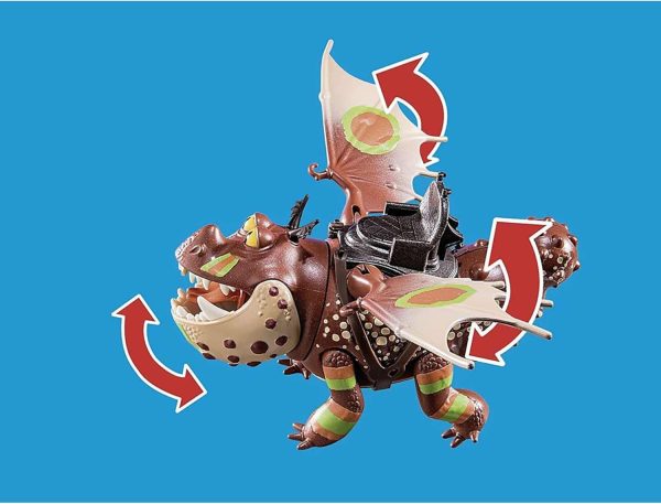 ⁦Playmobil Dragon Racing: Fishlegs and Meatlug⁩ - الصورة ⁦2⁩