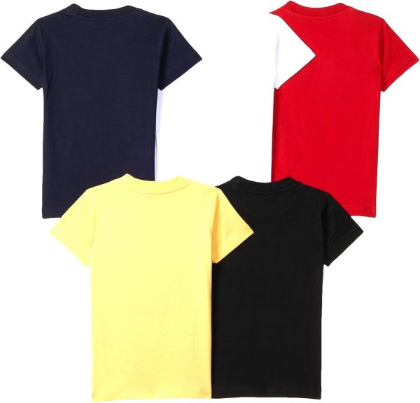 ⁦T2F boys Boys Tshirt T-Shirt (pack of 5)⁩ - الصورة ⁦2⁩