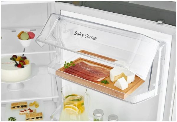 ⁦LG 645 Liter Side by Side Refrigerator with Multi Air Flow Technology| Model No LS25CBBSIV with 2 Years Warranty⁩ - الصورة ⁦5⁩