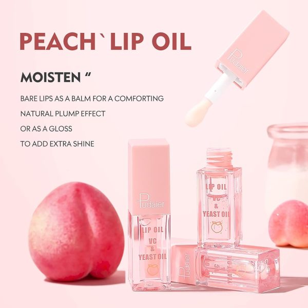 ⁦NALACAL Lip Care Kit, 3 Pcs Moisturizing Lip Mask, Exfoliating Lip Scrub and Lip Glow Oil, Shiny and Nourishing Lips, Dry Lips Treatment, Lip Care Plumping Makeup Set⁩ - الصورة ⁦7⁩