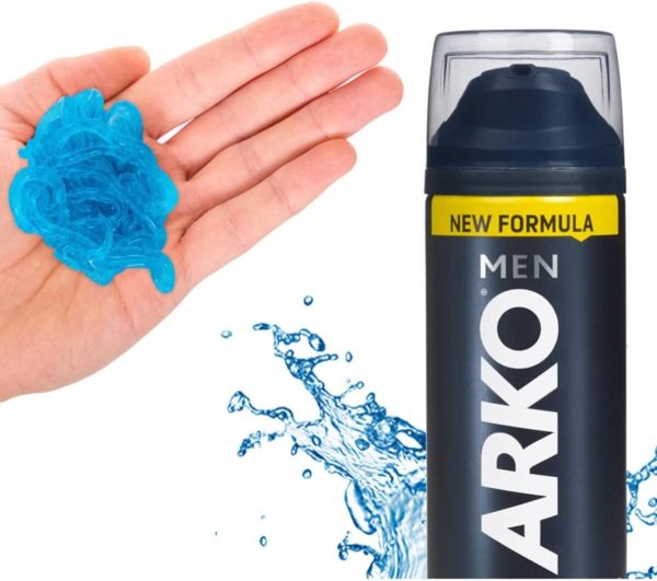 ⁦Arko Sensitive Shaving Gel, 200 ml⁩ - الصورة ⁦2⁩