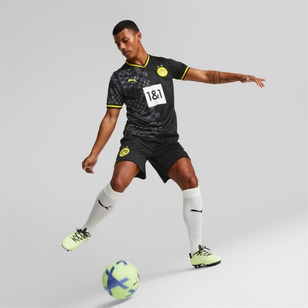 ⁦PUMA Men's BVB AWAY Jersey Replica w/Sponsor Football Shirt⁩ - الصورة ⁦3⁩