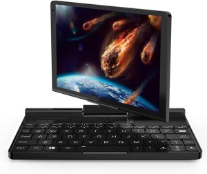 GPD لابتوب بوكيت 3 ميني بشاشة لمس 8 انش وهيكل الومنيوم يو ام بي سي وويندوز 11 هوم او اس كور i3-1125G4 16GB/512GB (اسود كهرماني)