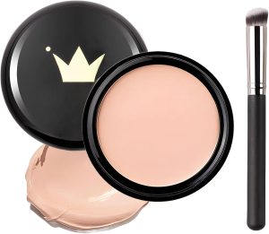 Under Eye Concealer for Dark Circles Color Corrector - Full Coverage for Mature Skin, Tattoo Cover Up, Long-lasting, Waterproof Makeup (Light)