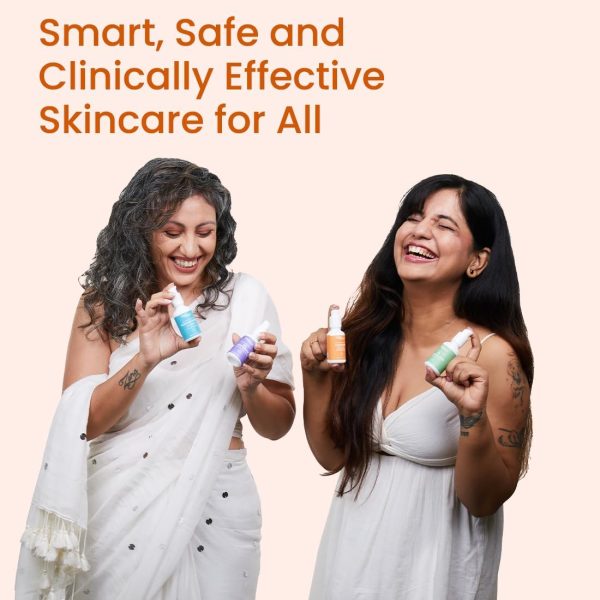 ⁦Earth Rhythm 20% Vitamin C Serum for Glowing & Clear skin with Hyaluronic & Salicylic Acid| Hydrates Moisturizes & Brightens | Suitable for Oily Sensitive & Acne Prone Skin| Men & Women - 30ml⁩ - الصورة ⁦5⁩