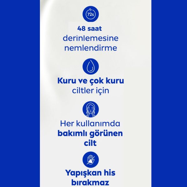 ⁦NIVEA Oil In Lotion Cherry Blossom & Jojoba Oil (400ml), Replenishing Body Lotion with Floral Cherry Blossom Scent & Pampering Jojoba Oil, Long-Lasting 48H Moisturising Cream, NIVEA Body Lotion⁩ - الصورة ⁦2⁩