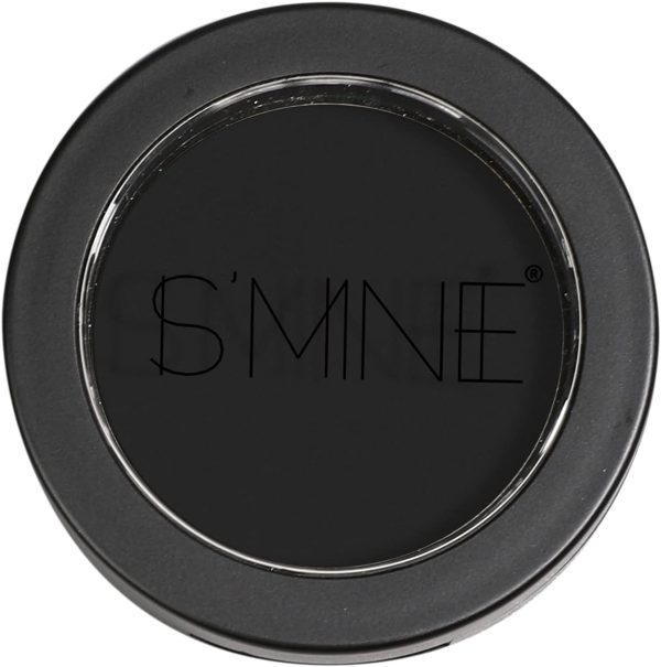 ⁦IS'MINE Single Black Matte Eyeshadow Powder Palette High Pigment, Longwear, Intense Color Best Black Eyeshadow⁩ - الصورة ⁦3⁩