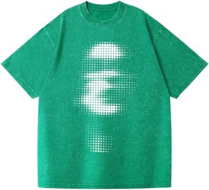 Men's Vintage Oversized Tee Shirts Hiphop Rapper Print Acid Wash Tops Streetwear Graphic Cotton Short Sleeve Black Shirt