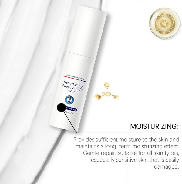 ⁦Face Serum, Pore Minimizer & Brightening Essence, Moisturizer with Hyaluronic Acid for Smooth & Radiant Skin⁩ - الصورة ⁦9⁩