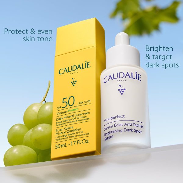 ⁦Caudalie Vinosun Protect Daily Mineral Sunscreen SPF50-50 mL⁩ - الصورة ⁦7⁩
