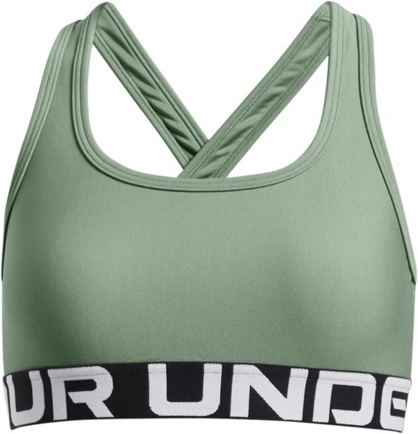 Under Armour Girls Girls' UA Crossback Sports Bra Bra
